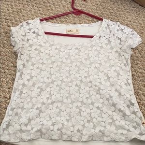Hollister lace top